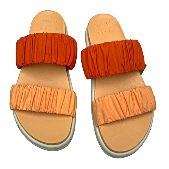 SOREL X prAna Limited‎ Edition Roaming Two Ruched Straps Slide Sandals - Picture 4 of 12